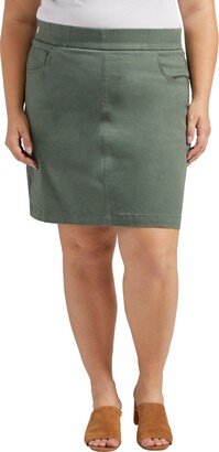 Plus Size On the Go Mid Rise Skort