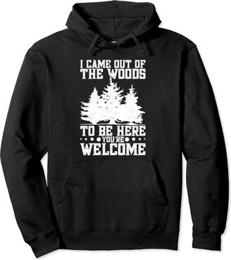 National Forest Hiking Forest Decorations Tree Lover Forest Walk Mountainer Forest Owner Pullover Hoodie