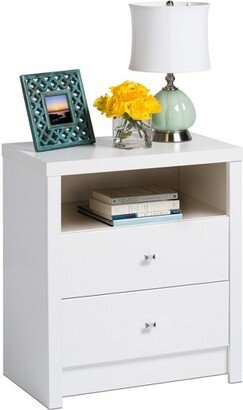 Calla Tall 2 Drawer Nightstand