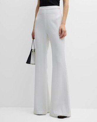 Gaurav Gupta High-Rise Crepe Flared Trousers