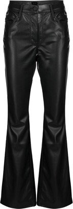 The Weekender Heel leather trousers