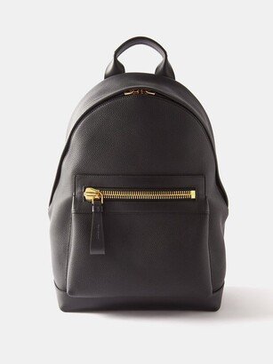 Buckley Grained-leather Backpack