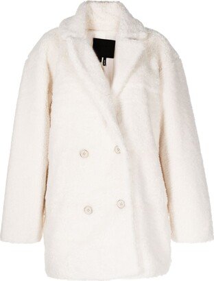 Meren faux-shearling coat