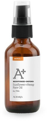 Neroli A+ Sunflower + Hemp Face Oil, 2 oz.