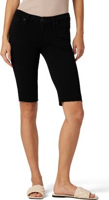 Women's Amelia Mid-Rise Knee Short (Raw Hem)-AF