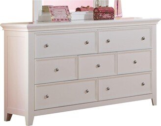 CDecor Cassidy White 7-drawer Dresser