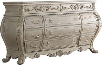 Ragenardus Dresser Antique White Finish