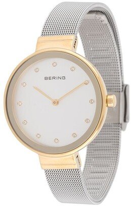 Classic textured stud detail watch