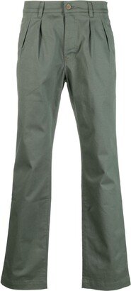 Pleat-Detail Chino Trousers-AD