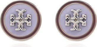 Kira Logo Plaque Earrings-AA