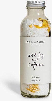 Plum And Ashby Wild Fig & Saffron Bath Salts 250g