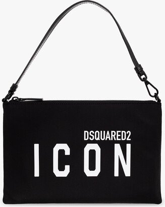 Handbag With Logo - Black