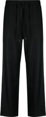 Straight-Leg Wool Trousers-BA