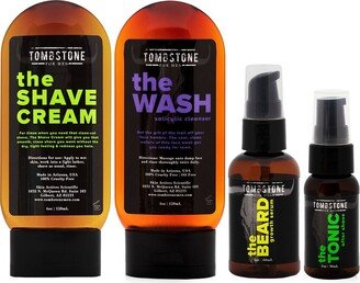 Tombstone For Men The Beard Collective Beard Care Kit - The Shave Cream, The Wash, The Beard, & The Tonic-AA