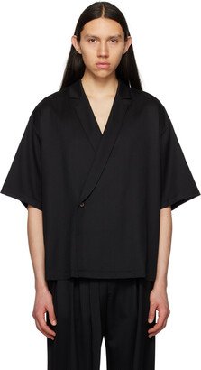 Black Notched Shirt