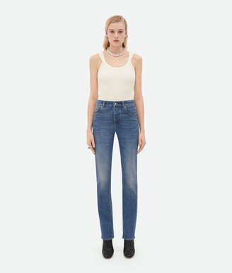 Slim Mid-Rise Denim