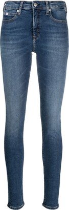 High-Waist Skinny-Cut Jeans