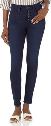 Women's Flaunt Bombshell Ultra Skinny w/Exposed buttonfly high Rise in Moody