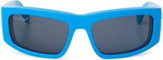 Rectangular Frame Sunglasses-CQ