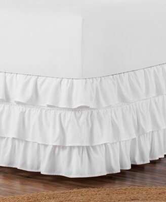 Levinsohn Textiles Belles & Whistles 3-Tiered Ruffle Twin Bed Skirt