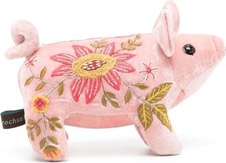 Pig Embroidered Soft Toy