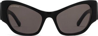 Balenciaga Eyewear Bb0259s Black Sunglasses