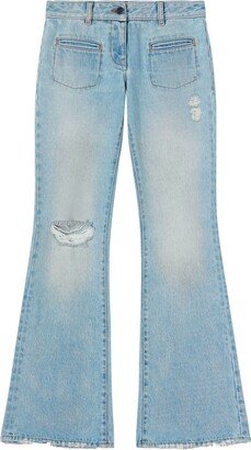 Low-Rise Bootcut Jeans-AB