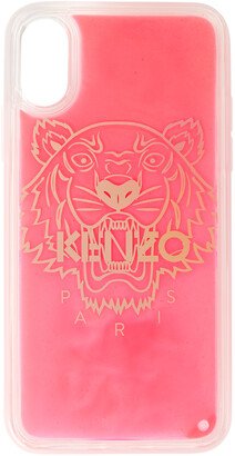 Red Glitter Tiger iPhone XS Max Case