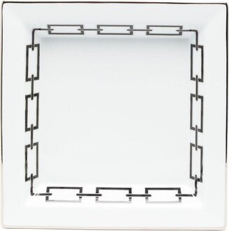 Square-Shape Ceramic Tray