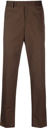 Mid-Rise Tapered Trousers-AZ