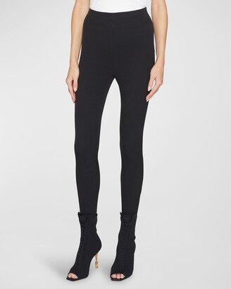 Stretch Fitted Stirrup Leggings