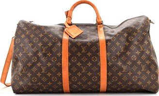 Keepall Bandouliere Bag Monogram Canvas 60