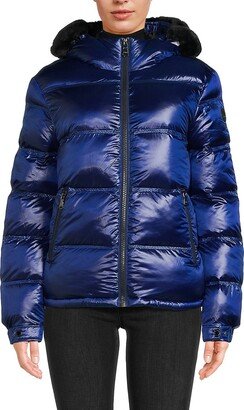 Mavis Faux Fur Puffer Jacket