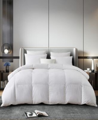 European White Down Feather All Season Comforters