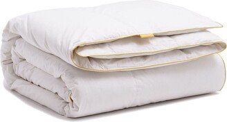 White Duck 90% Feather & 10% Down Microfiber Downproof Comforter