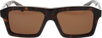 Rectangle Frame Sunglasses-AC