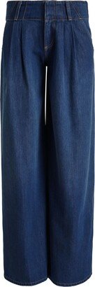 Anders low-rise wide-leg jeans