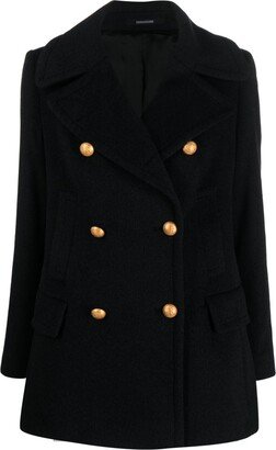 Blanche double-breasted cashmere coat