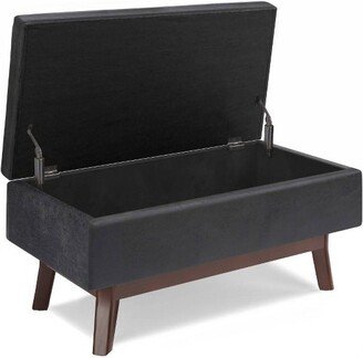 Small Ethan Rectangular Storage Ottoman and benches - WyndenHall