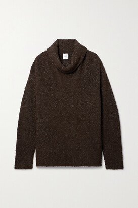 Adam Cashmere-blend Turtleneck Sweater - Brown