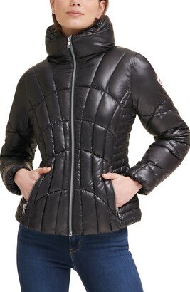 Quilted Puffer Jacket-AE