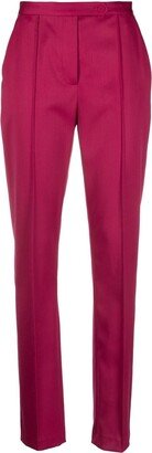 High-Waisted Tapered Trousers-AP