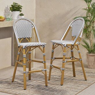 Kinner Outdoor French Barstools