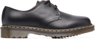 Black Leather Oxford Shoes