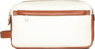 Two-Toned Zipped Toiletry Bag