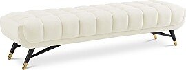 Adept Upholstered Velvet Bench