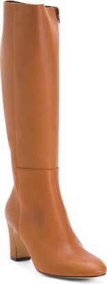 TJMAXX Leather Tall Shaft Boots For Women-AD