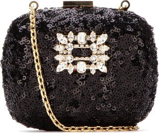 Sequin Embellished Clutch Bag