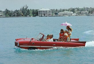 Slim Aarons Sea Drive Photograph