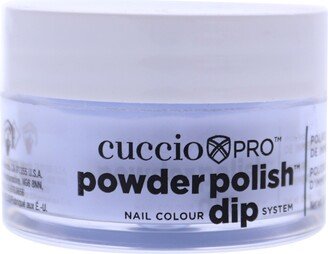 Pro Powder Polish Nail Colour Dip System - Peppermint Pastel Blue by Cuccio Colour for Women - 0.5 oz Nail Powder